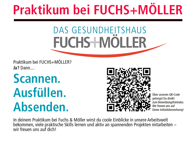 Praktikum bei FUCHS+MÖLLER