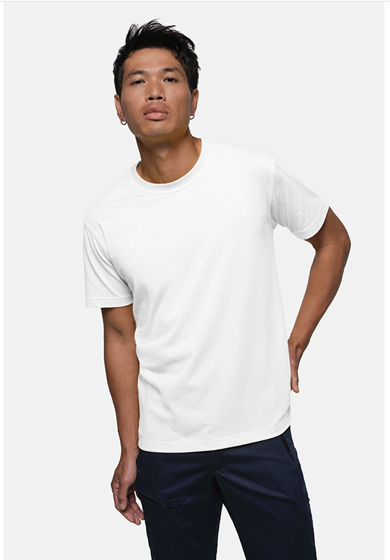 HAKRO Herren T-Shirt weiss