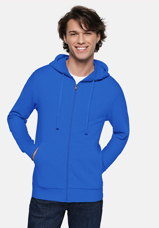 HAKRO Kapuzenjacke blau